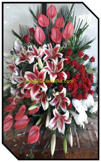 تصویر سبد گل 402