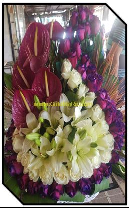 تصویر سبد گل 406